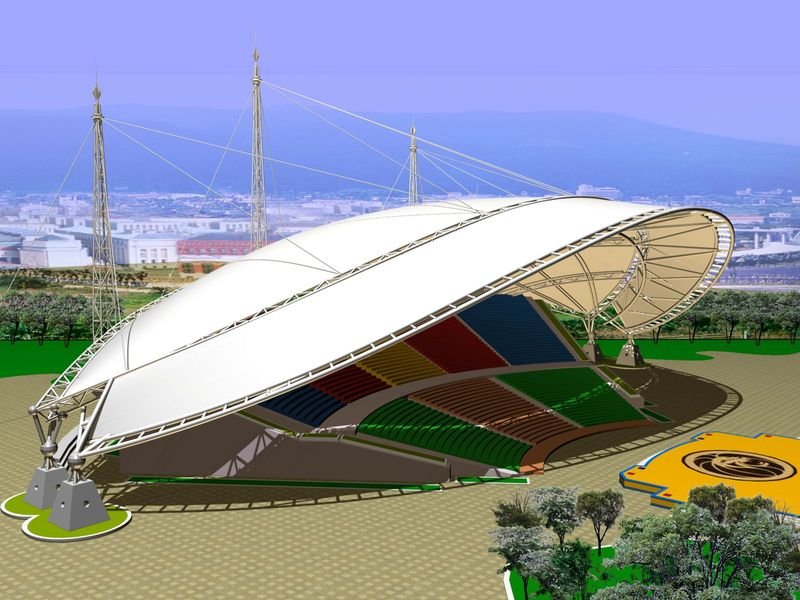 安徽体育场膜结构