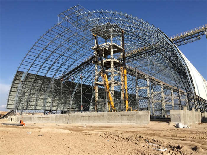 安徽煤机油桶翘工程网架